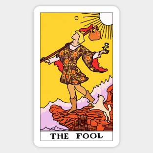 The Fool Tarot Card Sticker